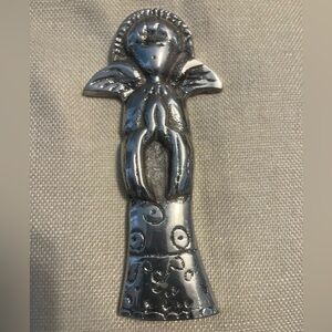 Pewter Wall Hanging Figurine